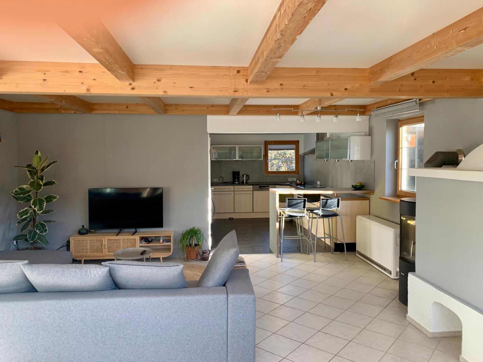 Apartmán Kleines Reihenhaus Im Chiemgau Siegsdorf Exteriér fotografie